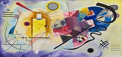 Arte e Artistas - Amarelo, Vermelho, Azul - Wassily Kandinsky