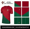 CAMISETA PORTUGAL MUNDIAL QATAR 2022 - KIT VECTOR en 2023 | Camisetas ...