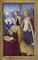 1503-08.Anne de Bretagne entre trois saintes.BNF Latin 9474.Jean ...