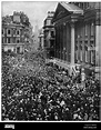 Crowds Celebrating 1900 Stock Photo - Alamy