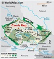 Czech Republic Map / Geography of Czech Republic / Map of Czech ...