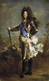 "Luis XIV, rey de Francia". 1701. Hyacinthe Rigaud (Pintura francesa ...