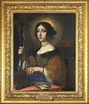 Carlo Dolci (Firenze, 1616-1687), Claudia Felicita d’Austria in veste ...