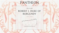 Robert I, Duke of Burgundy Biography - Duke of Burgundy from 1032 to ...