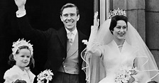 La boda de la princesa Margarita y Antony Armstrong-Jones: el primer ...