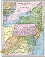 Map Of Middle Atlantic States - Maping Resources