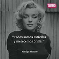 Marilyn Monroe: Una preciosa frase de Marilyn Monroe para comenzar con fuerza la se...