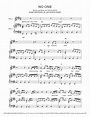 Alicia Keys No One Sheet music for Piano, Voice | Download free in PDF ...