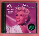 Dinah Shore - Love & Kisses, Dinah - 16 Remastered Hits - RCA 1992 NEW ...