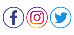 Facebook, Twitter and Instagram Logos Editorial Photo - Image of ...