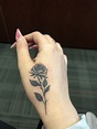 Las mejores 141 + Tatuajes en la mano de mujer rosas - Cfdi-bbva.mx