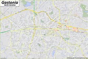 Gastonia Map | North Carolina, U.S. | Discover Gastonia with Detailed Maps