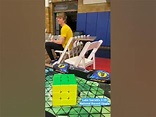 Luke Garrett's 3.95 Rubik's Cube National Record Single (6th in the ...