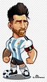 Drawing Messi Soccer - Dibujos De Futbol De Messi, HD Png Download ...
