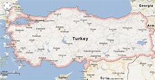 Turkey Map Google