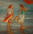 Best Friends Painting by Diane Leonard - Fine Art America
