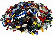 3 Kg Lego Steine ca. 2100 Teile bunt gemischt z.B. Basic und ...