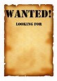 Wanted Poster Template 2 By Lizzy2008 | Blog Ideas || Marketing | Pinterest