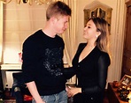 Kevin De Bruyne and his girlfriend Michele Lacroix - Mirror Online