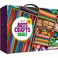 Arts and Crafts Vault - 1000+ Piece Craft Kit Library in a Box for Kids ...