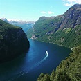 A picture I took last summer in Geirangerfjord, Norway. Possibly the ...