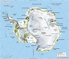 Antarctica Wall Map by Maps of World - MapSales
