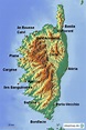 StepMap - Korsika - Landkarte für Frankreich
