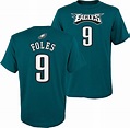 Amazon.com : OuterStuff Nick Foles Philadelphia Eagles Youth Green ...