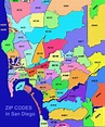 San Diego Zip Code Map | San Diego Zip Code Map | San Diego City Blog ...