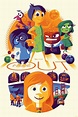 Inside Out poster by Tom Whalen | Disney posters, Disney movie posters ...