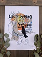 Grateful Dead Song Lyric Art Print | Etsy