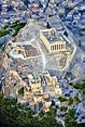 The Acropolis of Athens - A spectacular aerial view of the citadel, the ...