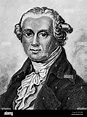 Portrait of Abraham Gottlob Werner (1749-1817) a German geologist ...