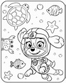 Disegni di Paw Patrol da colorare. 70 immagini. Stampa gratis