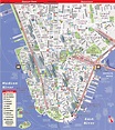 Map of Manhattan: offline map and detailed map of Manhattan city