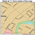 Nutley New Jersey Street Map 3453670