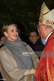 Princess Charlene of Monaco and Prince Albert II of Monaco attend the... | Princesa charlene ...