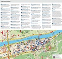 Heidelberg tourist attractions map