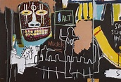 Jean Michel Basquiat “El gran espectaculo” rare exibition poster – HR ...