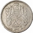 20 Franchi Principato di Monaco - Luigi II | Numismatica Europea