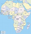Countries of Africa (list and map; 2024) - Learner trip