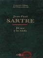 Sartre-El-Ser-y-La-Nada (L´être et le néant, 1943). Ed. Altaya