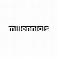 text millennials design vector on white background. 9356359 Vector Art ...