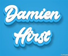 Damien Hirst Text effect and logo design Celebrity | TextStudio
