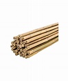 Tutor de bambú natural para plantas 90cm Pack 10uds - Bricomed