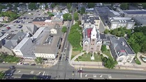 Aerial Tour Woodbury, NJ (Part 2) - YouTube