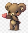 Cute Teddy Bear Anime Clipart (#5050765) - PikPng