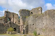 Castillo de Abergavenny imagen de archivo. Imagen de colina - 121406559