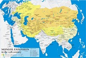 Expansion of Mongol Empire in 13th Century [2438x1662] : r/MapPorn