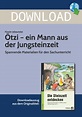 Ötzi - ein Mann aus der Jungsteinzeit – Arbeitsblätter, Kopiervorlagen ...